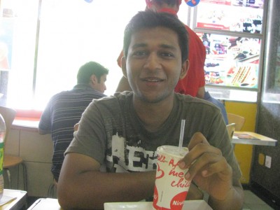 Last lunch at Delhi