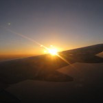 Sunrise from Mid Flight
