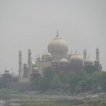 Taj As seen from Agra Fort