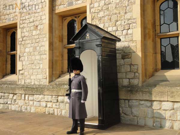 Guard at Tower Of London
