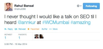 NO SEO Talk - WcMumbai